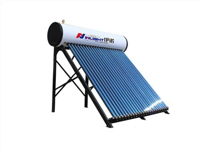 Lo scaldabagno solare sul tetto